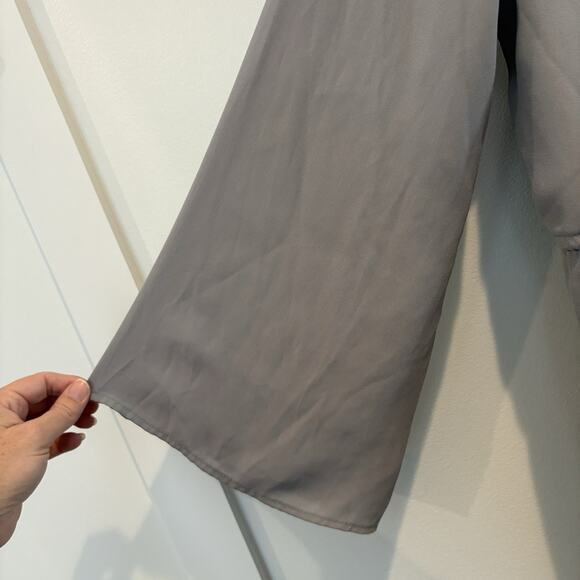 Show Me Your Mumu Roxy Romper Women Small Moss Green Plunging Tie Waist Cover Up - Picture 7 of 16